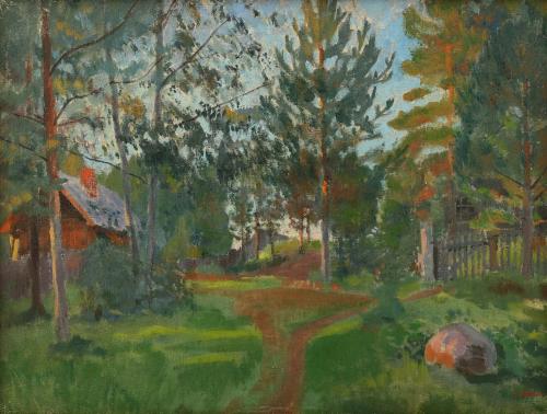 Arkady Rylov 'Pathway to the cottage'