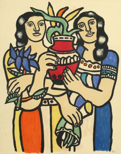Fernand Léger 'Two women'
