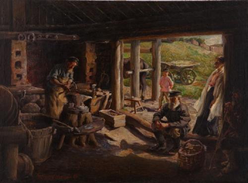 Nikolay Kharitonov 'At the forge'