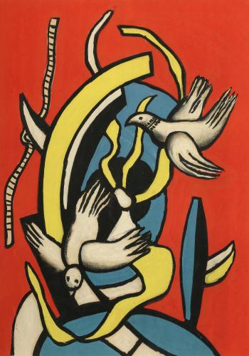Fernand Léger 'Pigeons'