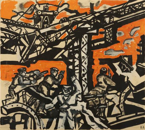Fernand Léger 'Battle'