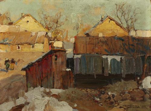 Ivan Kolesnikov 'Country scene'