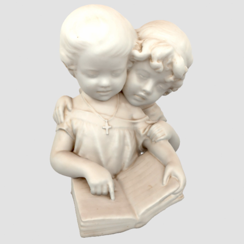  'Children with a book'