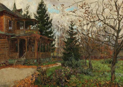 Stanislav Zhukovsky 'Old cottage'