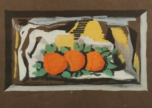 Pablo Picasso 'Three oranges'